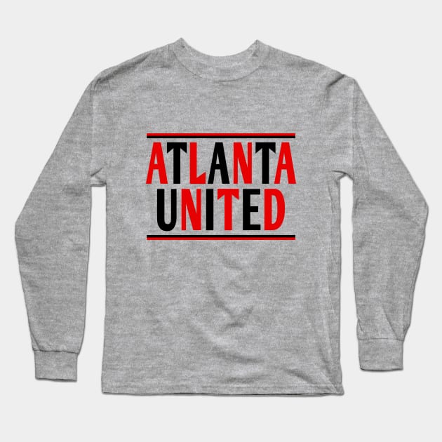 Atlanta United Classic Long Sleeve T-Shirt by Medo Creations